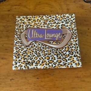Ultra-Lounge CD Sampler 1996 Leopard Skin Fuzzy Case NM+ Disc